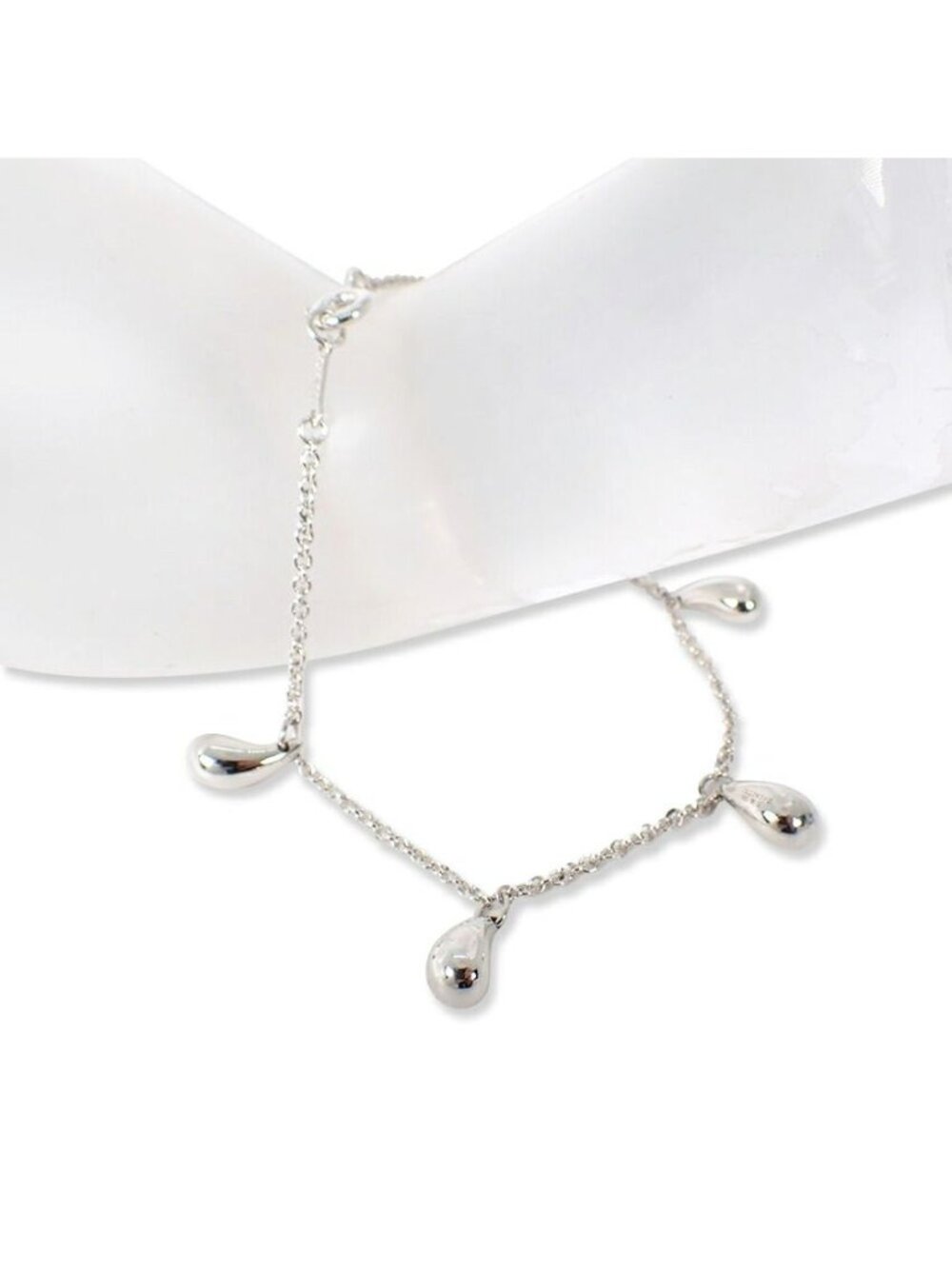 Tiffany & Co 925 Return to Tiffany Heart Tags Blue Bracelet